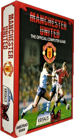 Manchester United: The Official Computer Game - Box - 3D Image
