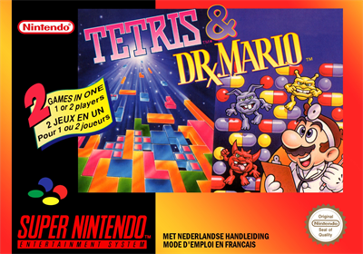Tetris & Dr. Mario - Box - Front Image