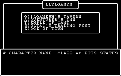 Wizardry: Legacy of Llylgamyn: The Third Scenario - Screenshot - Gameplay Image