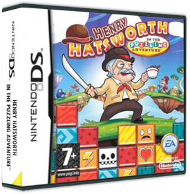 Henry Hatsworth in the Puzzling Adventure - Box - 3D Image