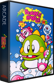 Super Bubble Bobble MD - Box - 3D Image