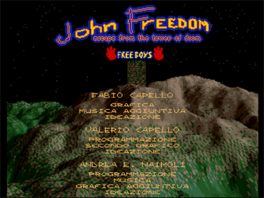 John Freedom: Escape from the Tower of Doom - Screenshot - Game Title Image