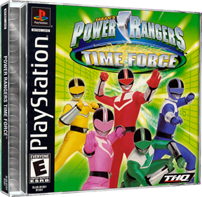 Power Rangers: Time Force - Box - 3D Image
