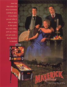 Maverick: The Movie - Advertisement Flyer - Front Image