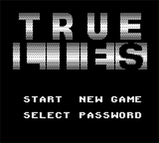 True Lies - Screenshot - Game Select Image
