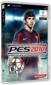 PES 2010: Pro Evolution Soccer - Box - 3D Image