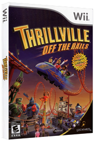 Thrillville: Off the Rails - Box - 3D Image