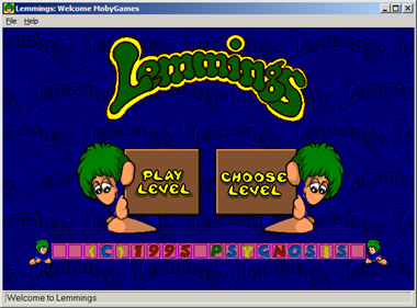 Lemmings for Windows - Screenshot - Game Title Image
