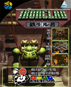 Choutetsu Brikin'ger - Arcade - Controls Information Image