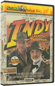 Indiana Jones and the Last Crusade: The Graphic Adventure - Box - 3D Image