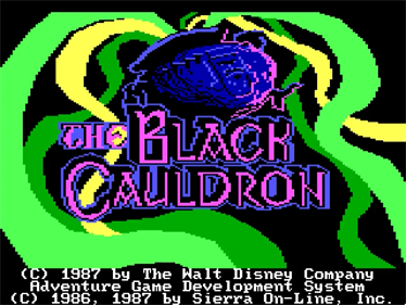 The Black Cauldron - Screenshot - Game Title Image