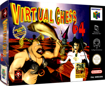 Virtual Chess 64 - Box - 3D Image