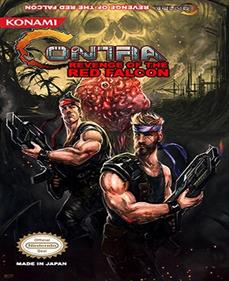 Contra: Revenge of the Red Falcon - Fanart - Box - Front Image
