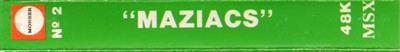 Maziacs - Banner Image