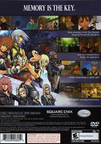 Kingdom Hearts Re: Chain of Memories - Box - Back Image
