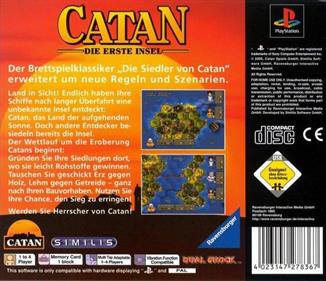 Catan: Die erste Insel - Box - Back Image