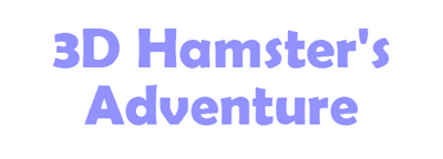 3D Hamster's Adventure - Clear Logo Image