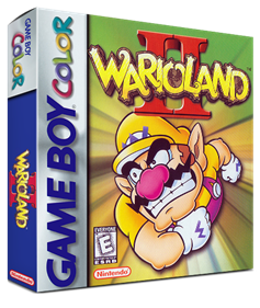 Wario Land II - Box - 3D Image