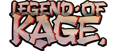 Legend of Kage - Clear Logo Image