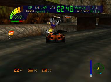 Carmageddon 64 - Screenshot - Gameplay Image