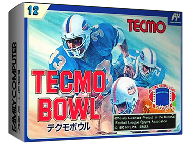 Tecmo Bowl - Box - 3D Image