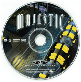 Majestic Part 1: Alien Encounter - Disc Image
