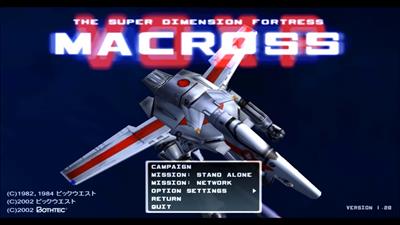 The Super Dimension Fortress Macross VOXP - Screenshot - Game Title Image