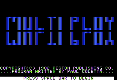 Multiploy - Screenshot - Game Title Image