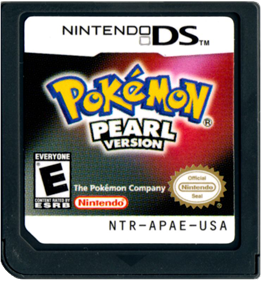 Pokémon Pearl Version - Cart - Front Image