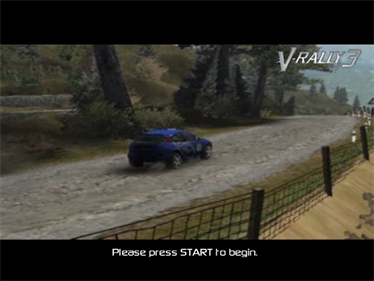 V-Rally 3 - Screenshot - Game Title Image