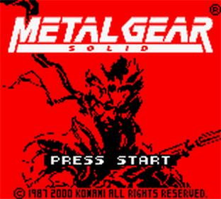 Metal Gear Solid - Screenshot - Game Title Image