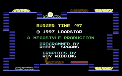 Burger Time '97  - Screenshot - Game Title Image
