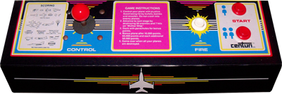 Time Pilot - Arcade - Control Panel Image