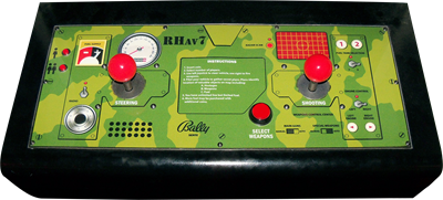 Rescue Raider - Arcade - Control Panel Image