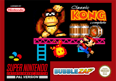 Classic Kong Complete - Fanart - Box - Front Image