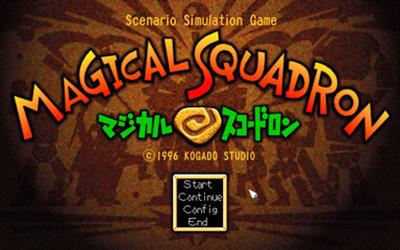 Magical Squadron - Screenshot - Game Title Image