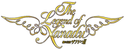 The Legend of Xanadu: Kaze no Densetsu Xanadu II - Clear Logo Image