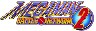 Mega Man Battle Network 2 - Clear Logo Image