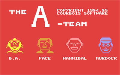 The A-Team - Screenshot - Game Title Image