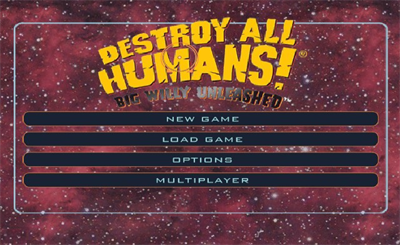 Destroy All Humans! Big Willy Unleashed - Screenshot - Game Title Image