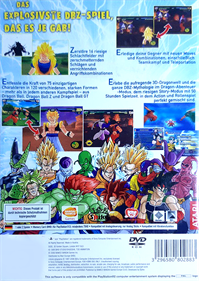 Dragon Ball Z: Budokai Tenkaichi 2 - Box - Back Image