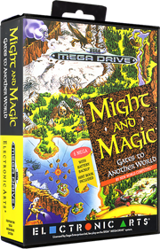 Might and Magic: Gates to Another World - Box - 3D Image