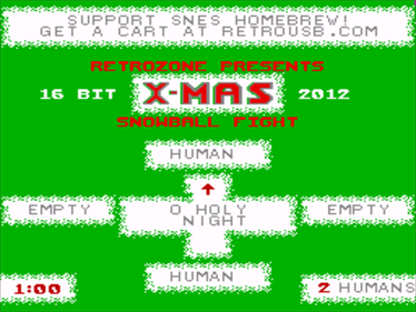 16 Bit XMAS 2012 - Screenshot - Game Title Image