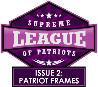 Supreme League of Patriots Issue 2: Patriot Frames - Clear Logo Image