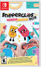 Snipperclips Plus: Cut It Out, Together! - Box - Front - Reconstructed Image