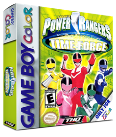 Power Rangers: Time Force - Box - 3D Image