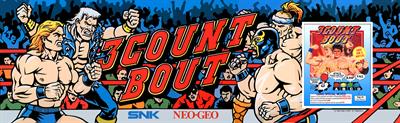 3 Count Bout - Arcade - Marquee Image