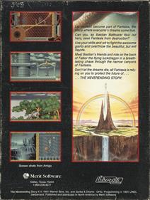 The Neverending Story II: The Arcade Game - Box - Back Image