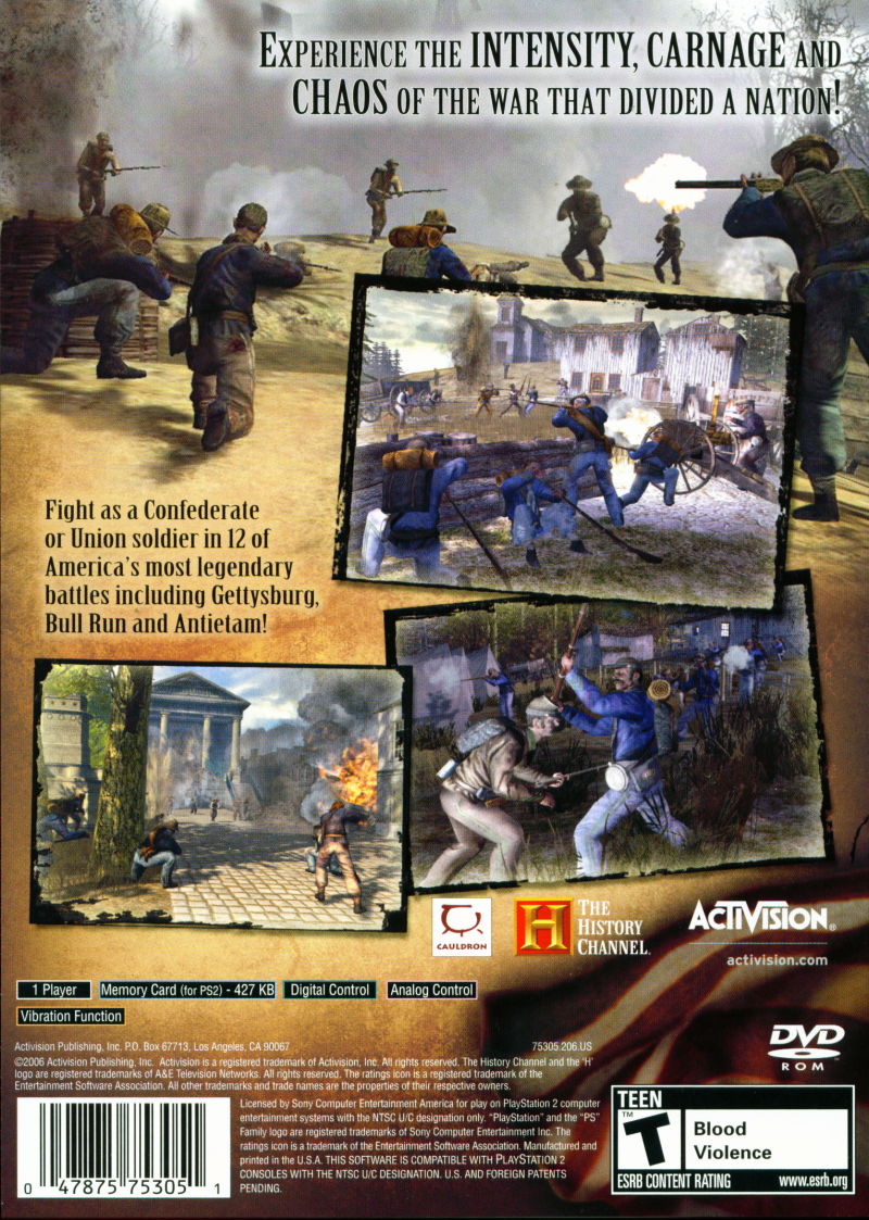 The History Channel: Civil War: A Nation Divided Images - LaunchBox Games  Database