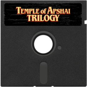 Temple of Apshai Trilogy - Fanart - Disc Image